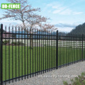 Spear Top Metal Steel Ornamental Fencing de hierro forjado